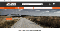 Desktop Screenshot of ozishield.com.au
